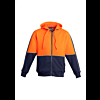 Mens Hi Vis Full Zip Hoodie