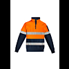 Mens Hi Vis 1/4 Zip Pullover - Hoop Taped