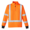 Unisex Hi Vis X Back Rail Jumper