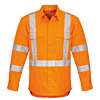 Mens Hi Vis X Back Taped Shirt