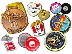 Pins  Badges & Metal Gifts