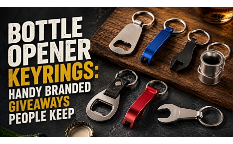 Bottle Opener Keyrings: Handy Branded Giveaways People Keep