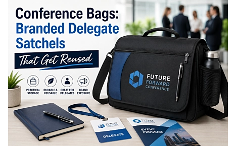 Conference Bags: Branded Delegate Satchels That Get Reused