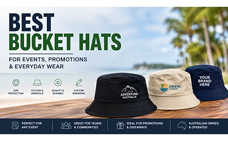 Best Bucket Hats: On-Trend Branded Headwear for Events 
