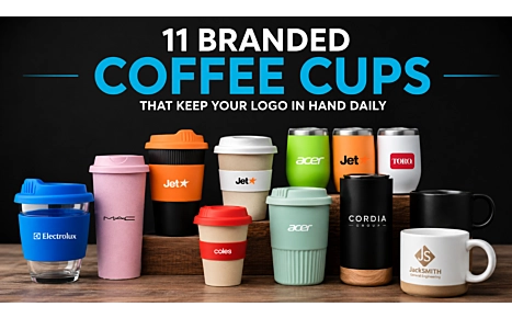 11 Branded Coffee Cups That Keep Your Logo in Hand Daily 