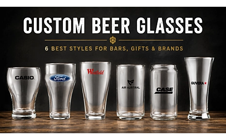 Custom Beer Glasses: 6 Best Styles for Bars, Gifts & Brands 