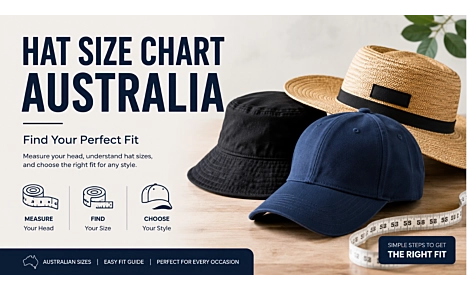 Hat Size Chart Australia: How to Measure Your Head for the Perfect Fit