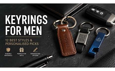 Keyrings for Men: 12 Best Styles & Personalised Picks
