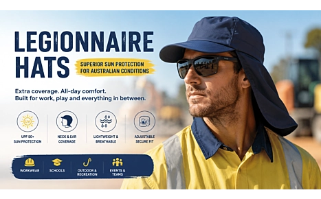 Legionnaire Hats: Australia's Best Sun-Safe Workwear Hat