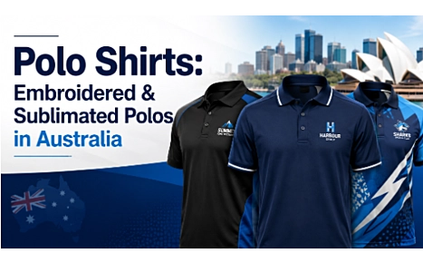 Polo Shirts: Embroidered & Sublimated Polos in Australia