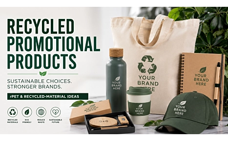 Recycled Promotional Products: rPET & Recycled-Material Ideas