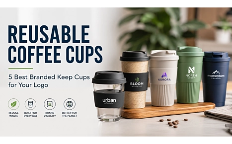 Reusable Coffee Cups: Best Branded Keep Cups for Your Logo 