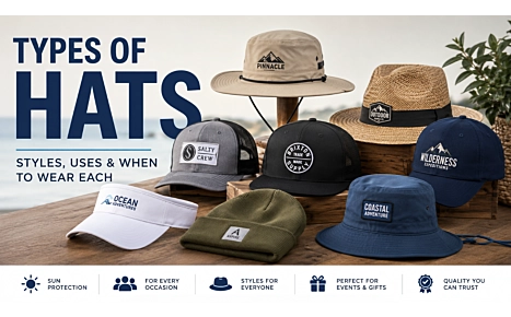 The Complete Guide to Types of Hats: Styles, Uses & When to Wear Each 