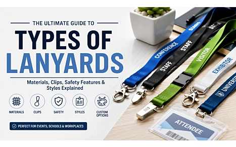 Types of Lanyards: Materials, Clips & Styles Explained 