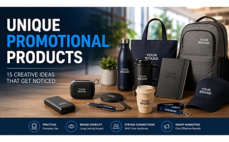 Unique Promotional Products: 15 Creative Ideas That Get Noticed