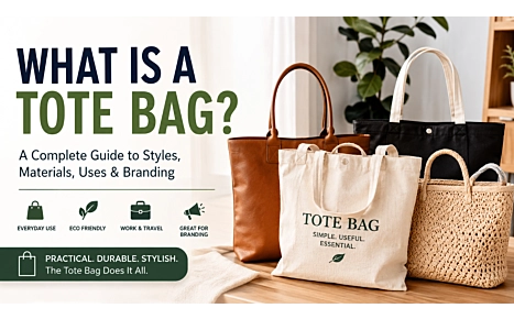 What Is a Tote Bag? Styles, Materials & How Brands Use Them 
