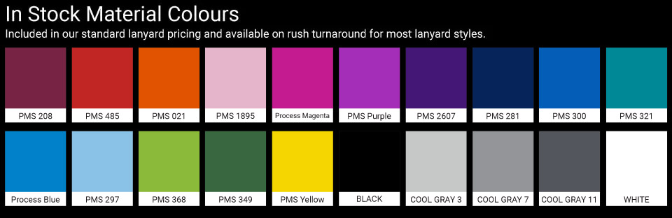 In Stock Material Colours