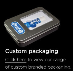 USB packaging options