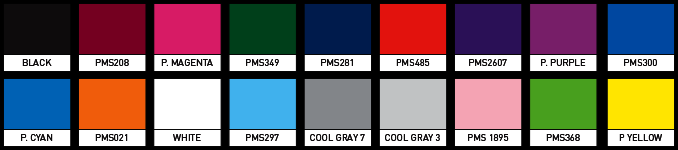 Stock colours